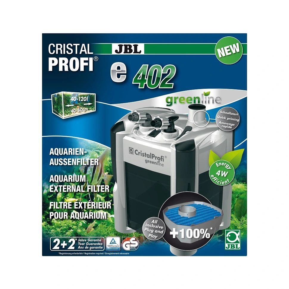 JBL CristalProfi e402 greenline 450 L/t